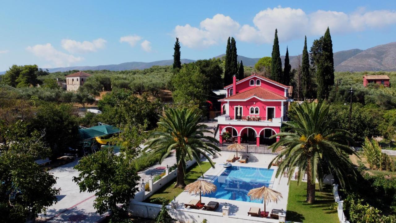 Zissis Villa & Pool 5Min Drive To Beach Kato Yerakarion Exterior photo